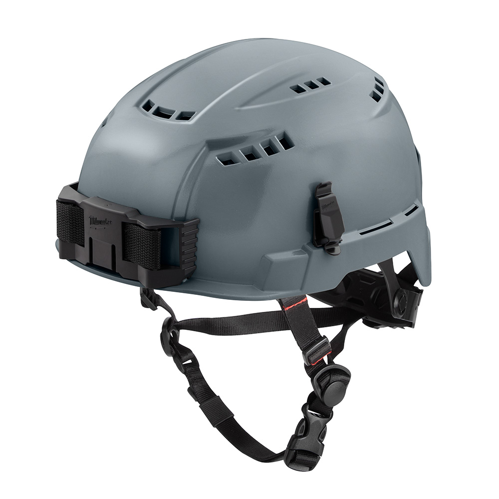 Milwaukee Vented Safety Helmet with BOLT Accessory Clips from Columbia Safety