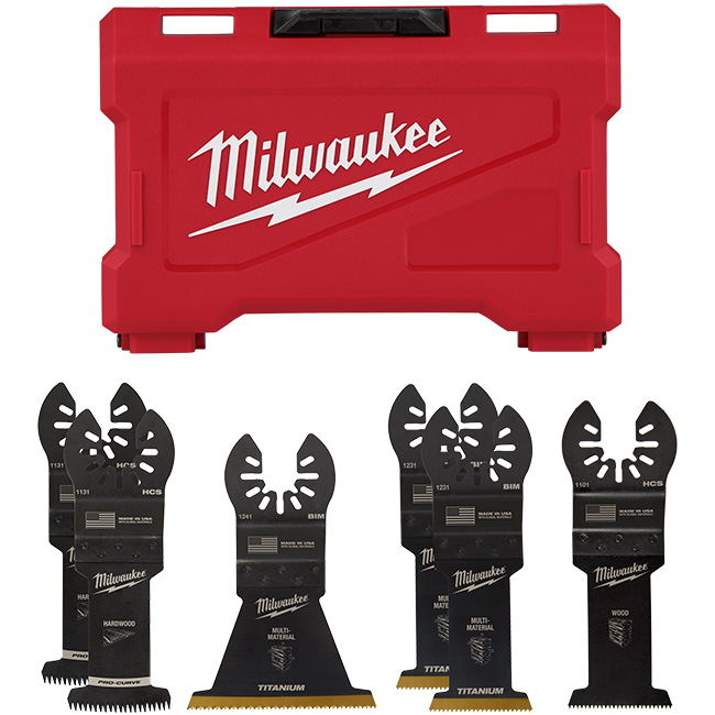 Milwaukee Open-Lok 6 Piece Multi-Tool Blade Kit from Columbia Safety