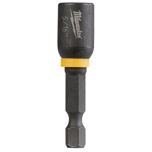 Milwaukee SHOCKWAVE 5/16 inch x 1-7/8 inch Magnetic Nut Driver from Columbia Safety