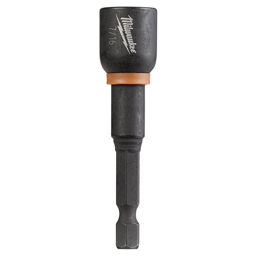 Milwaukee SHOCKWAVE 7/16 Inch x 2-9/16 Inch Magnetic Nut Driver from Columbia Safety