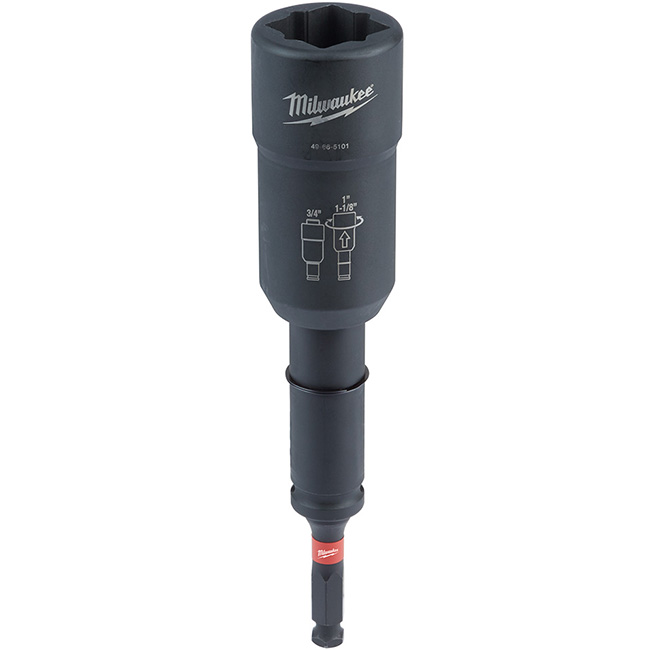 Milwaukee SHOCKWAVE Lineman 3-in-1 Distribution Utility Socket from Columbia Safety