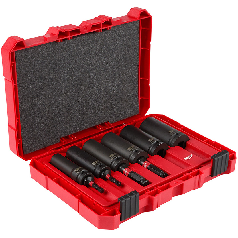 Milwaukee Shockwave Lineman 10 Piece  2-in-1 Socket Set from Columbia Safety