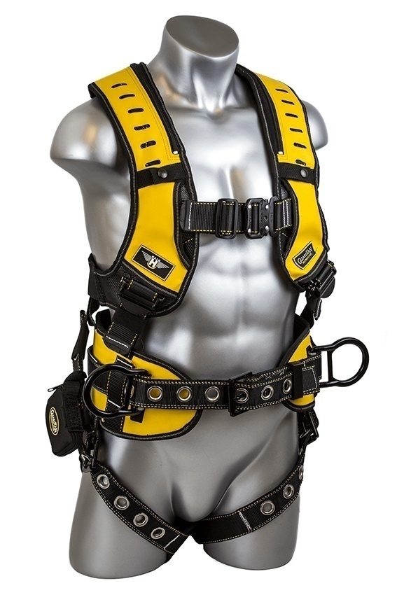 Guardian Halo Construction Harness with Tongue and Buckle Legs from Columbia Safety