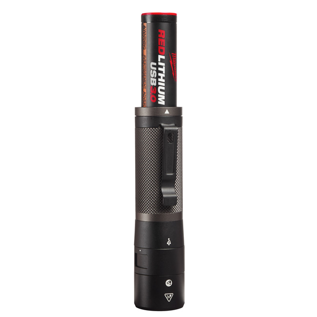 Milwaukee USB Rechargeable 800 Lumen Compact Flashlight from Columbia Safety