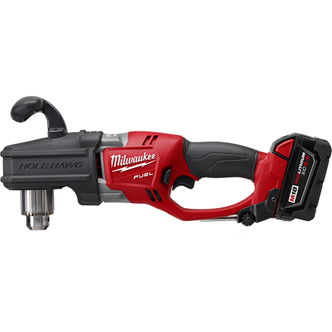 Milwaukee M18 FUEL HOLE HAWG 1/2 Inch Right Angle Drill Kit from Columbia Safety