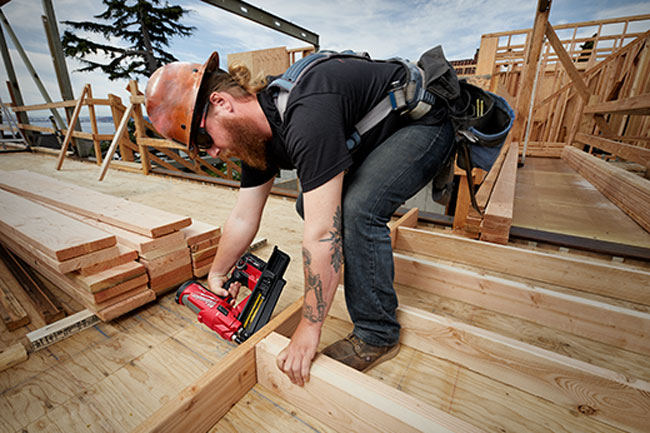 Milwaukee M18 FUEL 21 Degree Framing Nailer from Columbia Safety