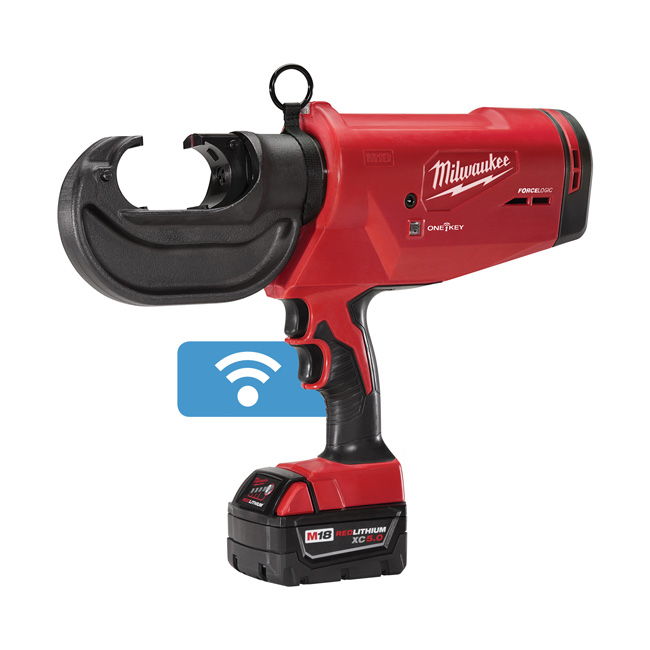 Milwaukee M18 FORCE LOGIC 750 MCM Crimper Kit from Columbia Safety