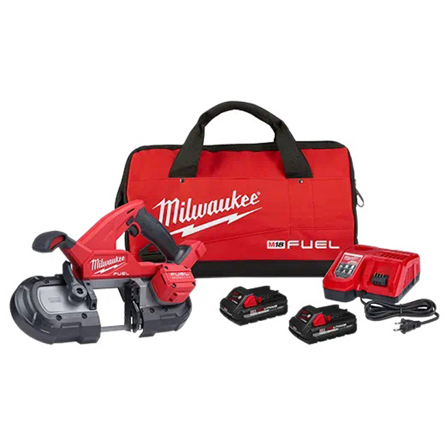 Milwaukee M18 FUEL Compact Band Saw Kit from Columbia Safety