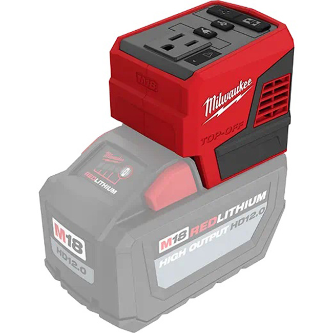 Milwaukee M18 TOP-OFF 175W Power Supply from Columbia Safety