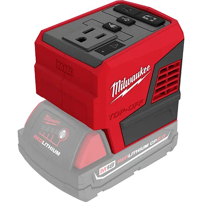 Milwaukee M18 TOP-OFF 175W Power Supply from Columbia Safety