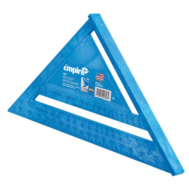 Empire Level 12 Inch Polycast Square from Columbia Safety
