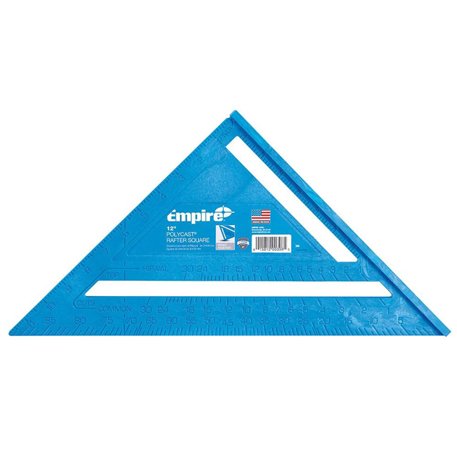 Empire Level 12 Inch Polycast Square from Columbia Safety