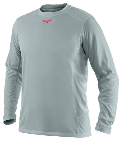 Milwaukee WORKSKIN Performance Long Sleeve Shirt - Gray from Columbia Safety