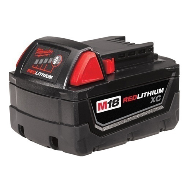 Milwaukee M18 REDLITHIUM XC Extended Capacity Battery from Columbia Safety
