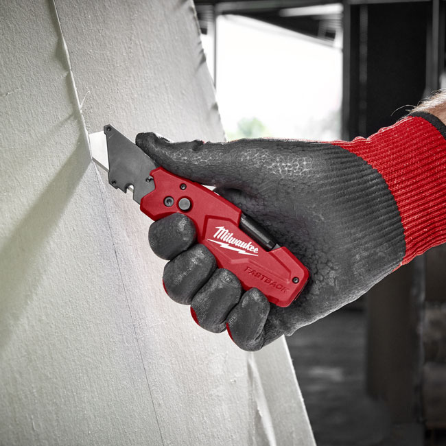 Milwaukee FASTBACK 6-in-1 Folding Utility Knife from Columbia Safety