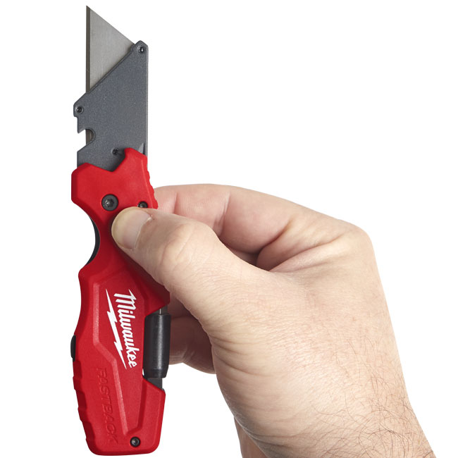 Milwaukee FASTBACK 6-in-1 Folding Utility Knife from Columbia Safety