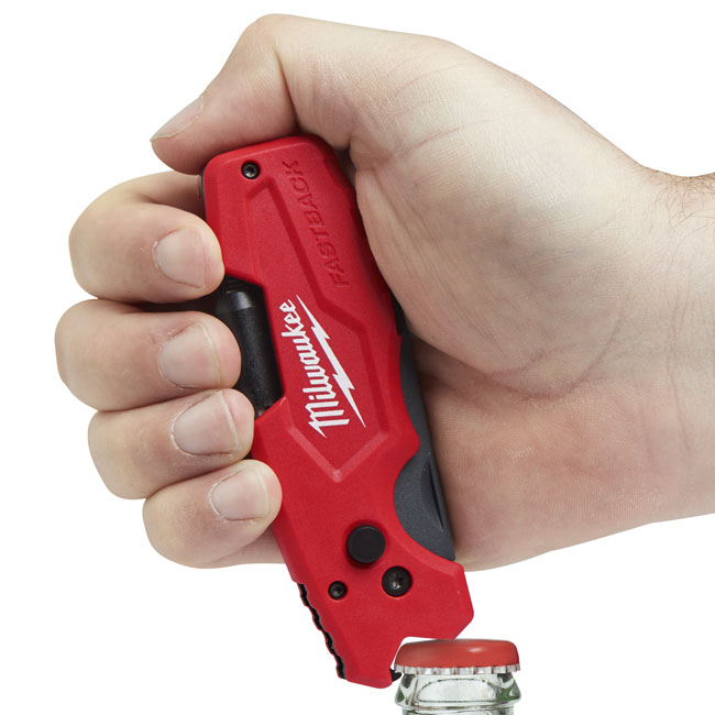 Milwaukee FASTBACKTM 6in1 Folding Utility Knife from Columbia Safety