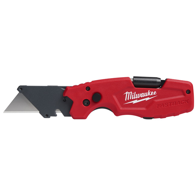 Milwaukee FASTBACKTM 6in1 Folding Utility Knife from Columbia Safety