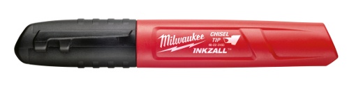 Milwaukee Inkzall Black Medium Chisel Marker from Columbia Safety