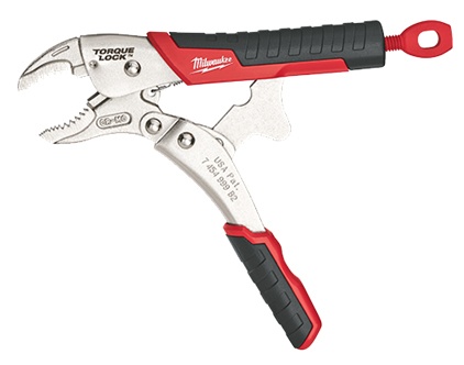 Milwaukee 7 Inch TORQUE LOCK Curved Jaw Locking Pliers from Columbia Safety