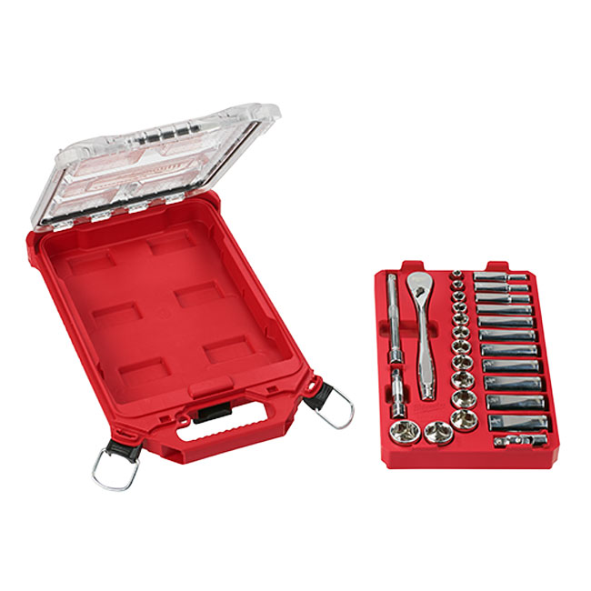 Milwaukee Ratchet and Socket Set with PACKOUT from Columbia Safety