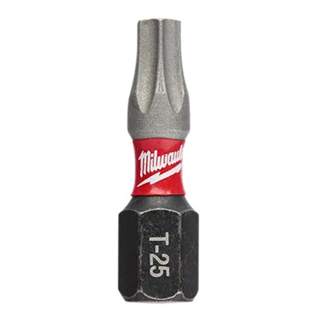 Milwaukee SHOCKWAVE Insert Bit Torx T25 (25 Pack) from Columbia Safety