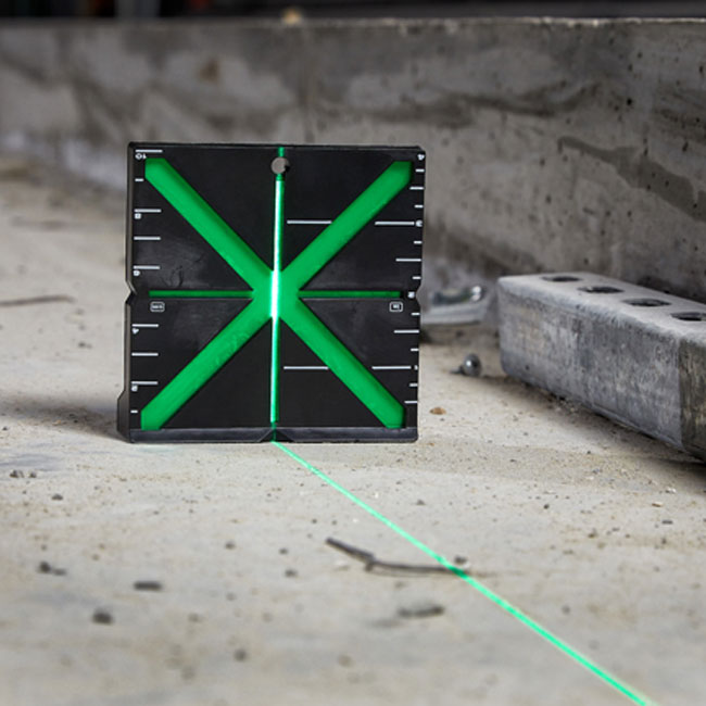 Milwaukee Responsive Laser Alignment Target from Columbia Safety