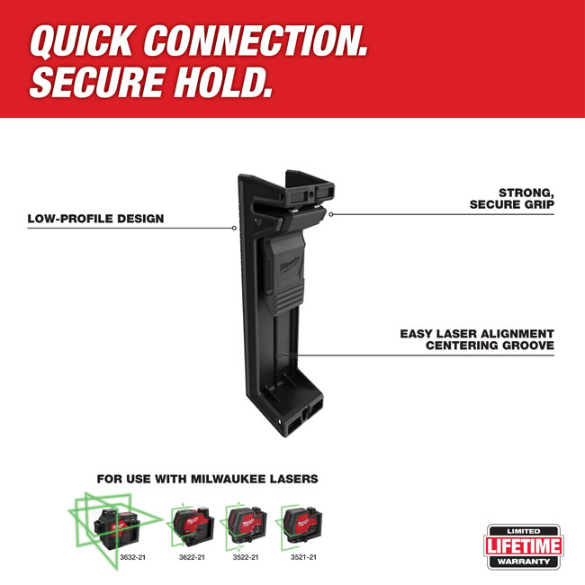 Milwaukee Laser Track Clip from Columbia Safety