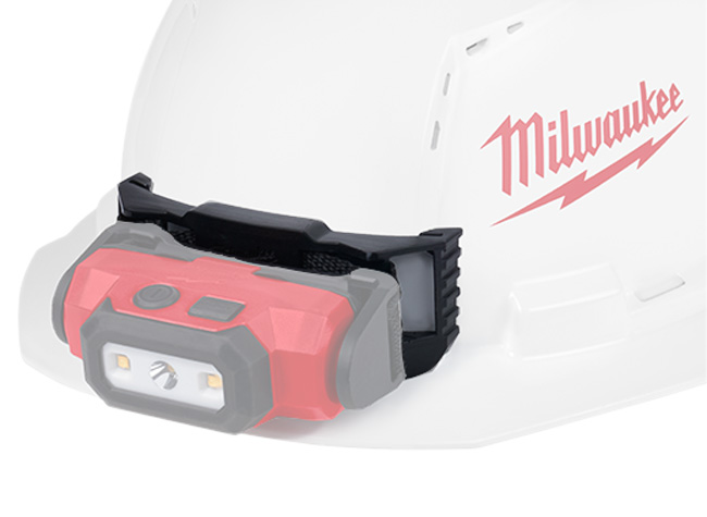 Milwaukee BOLT Hard Hat Headlamp Mount from Columbia Safety