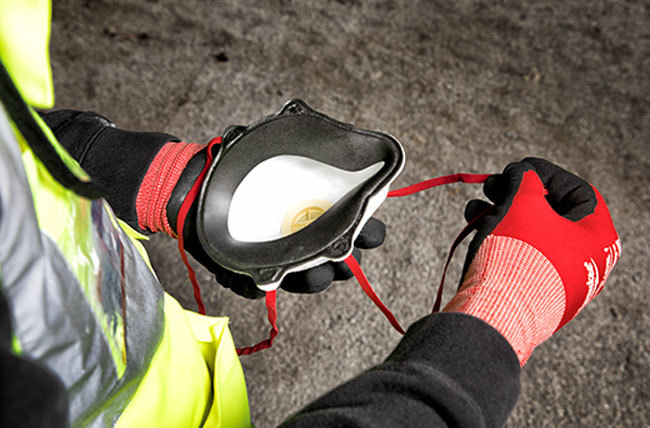 Milwaukee Disposable N95 Respirator from Columbia Safety