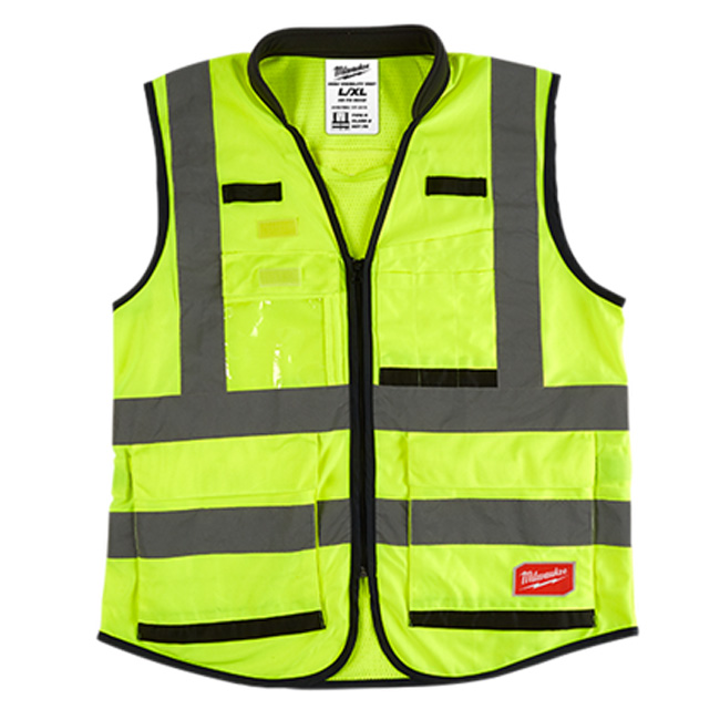 Milwaukee Hi-Visibility Performance Vest-Yellow | from Columbia Safety