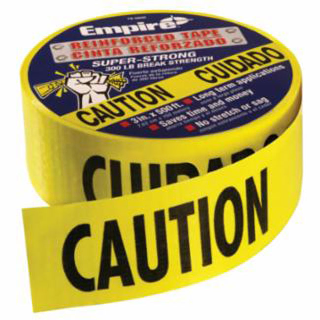 Milwaukee Reinforced Caution Tape (500 Feet) from Columbia Safety