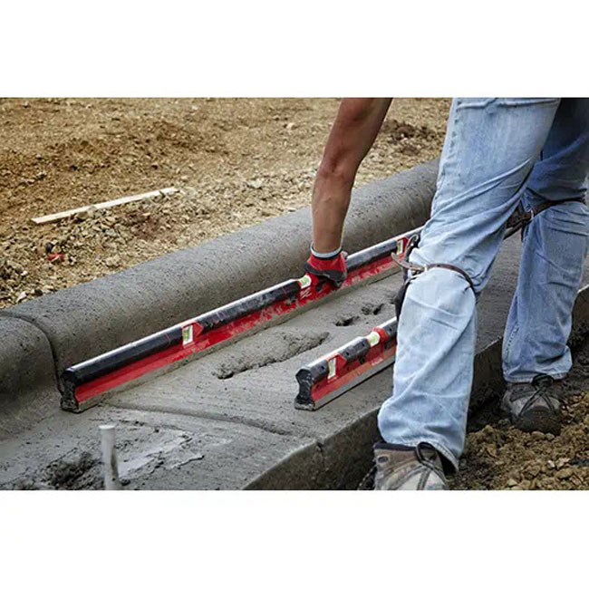 Milwaukee 72 Inch REDSTICK Concrete Levels from Columbia Safety