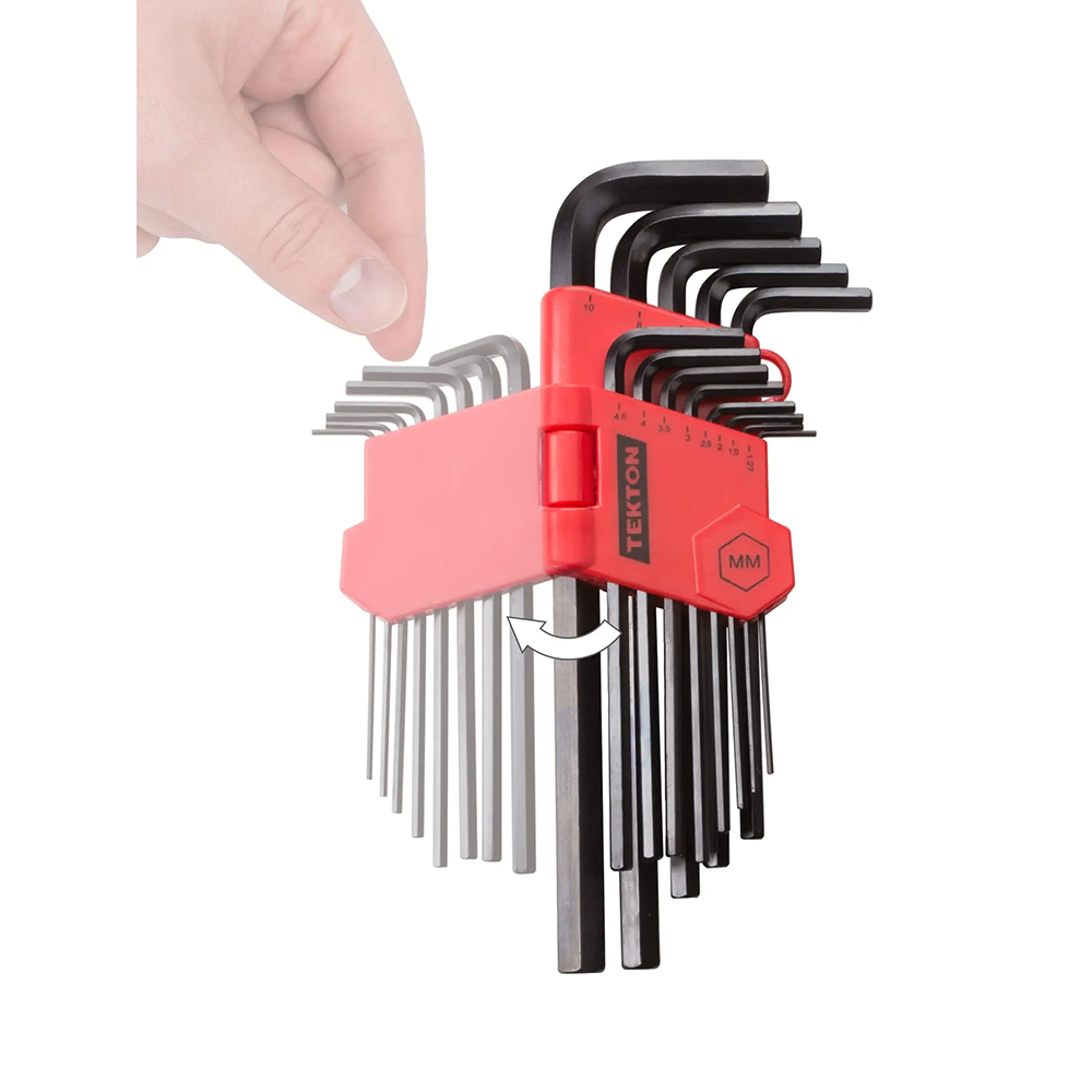 Tekton 13-Piece Hex Key Wrench Set (1.27mm to 10mm) from Columbia Safety