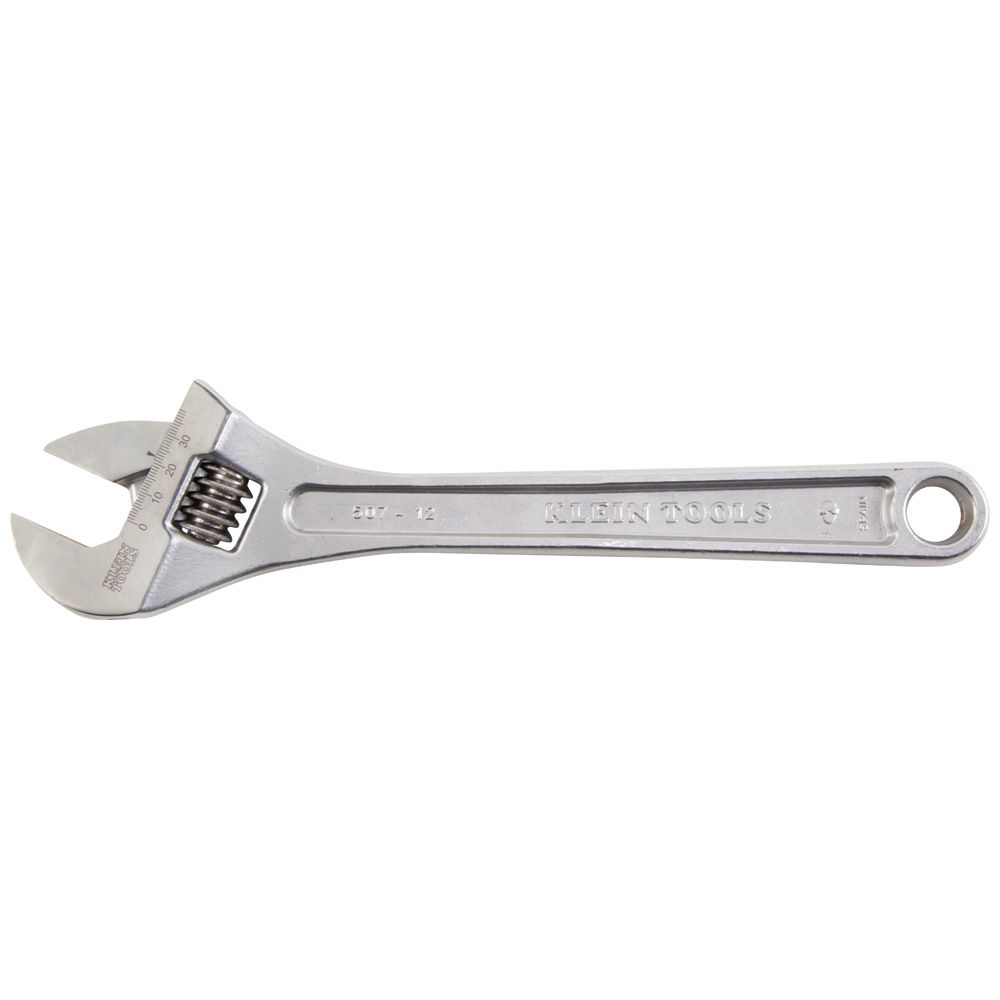 Klein Tools Adjustable 12 Inch Extra Capacity Wrench from Columbia Safety