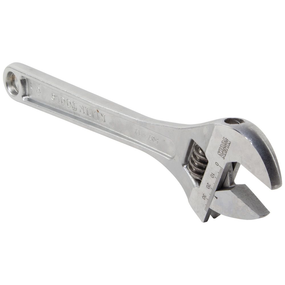 Klein Tools Adjustable 12 Inch Extra Capacity Wrench from Columbia Safety