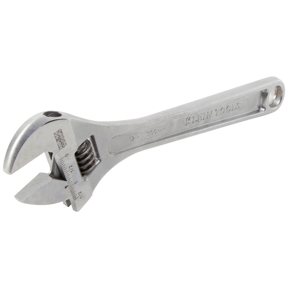 Klein Tools Adjustable 12 Inch Extra Capacity Wrench from Columbia Safety