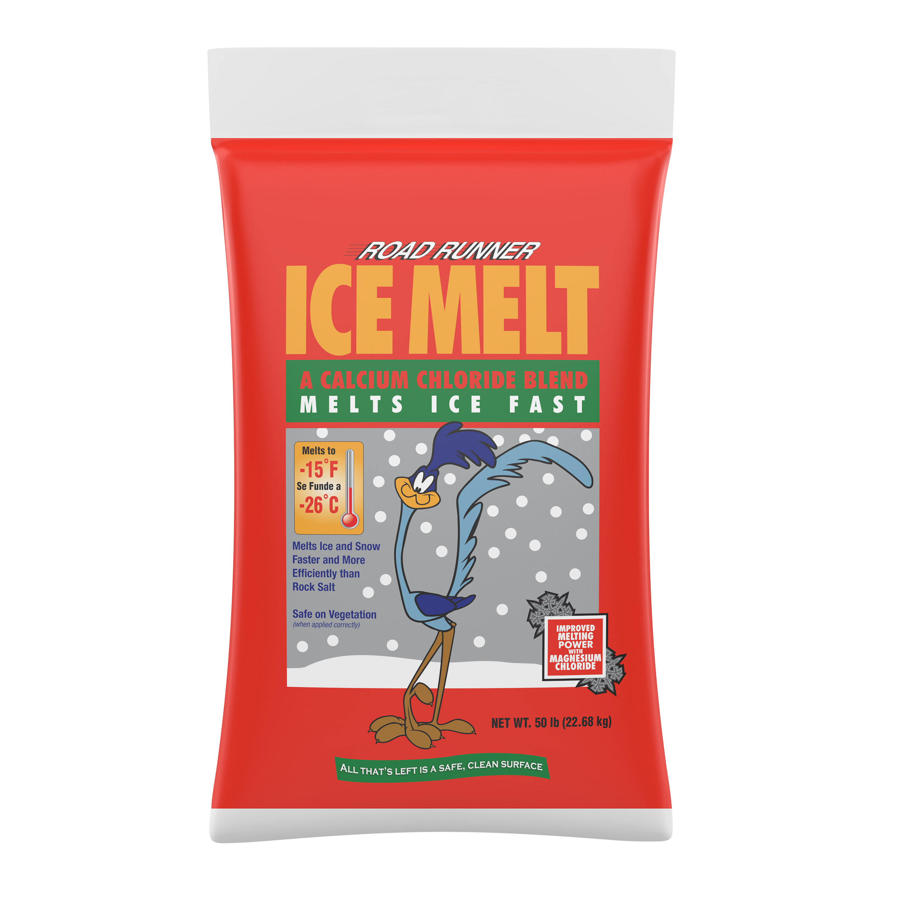 Road Runner Ice Melt (50 LB Bag) from Columbia Safety