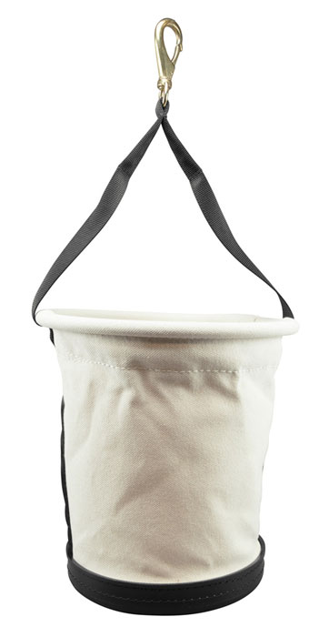 Klein Tools 5103S Heavy-Duty Tapered Wall Canvas Bucket from Columbia Safety