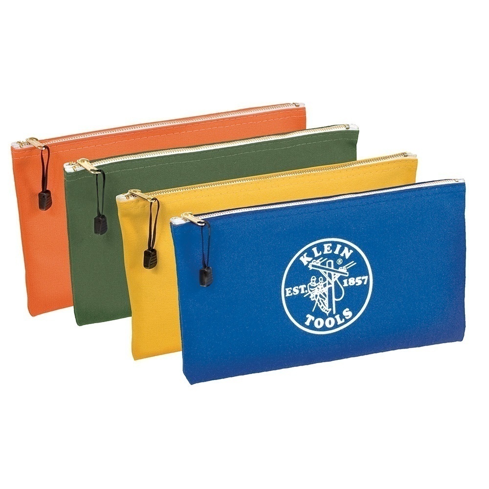 5140 Klein Zipper Bags-Canvas, 4-Pack from Columbia Safety