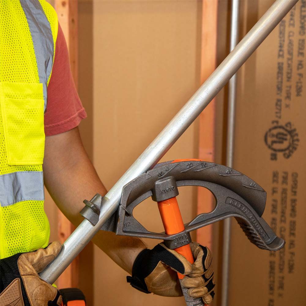 Klein Tools 61505 Iron Conduit Bender Full Assembly 1 Inch EMT with Angle Setter from Columbia Safety