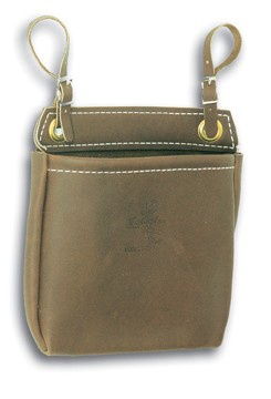 Buckingham Leather Nut and Bolt Bag - Brown from Columbia Safety