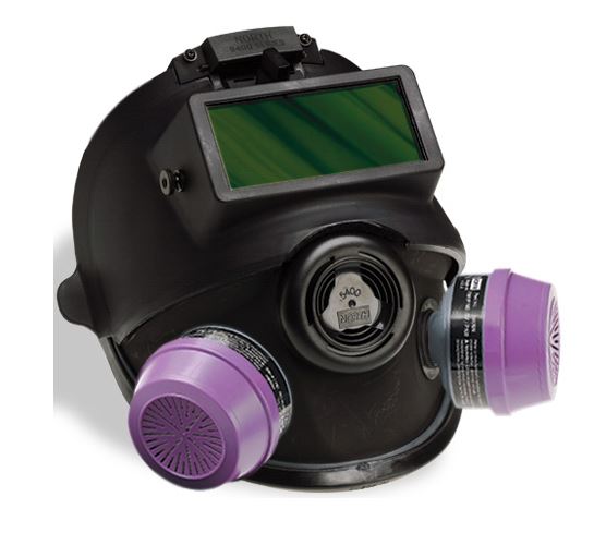 North 5400 Series Full Facepiece With Welding Attachment from Columbia Safety