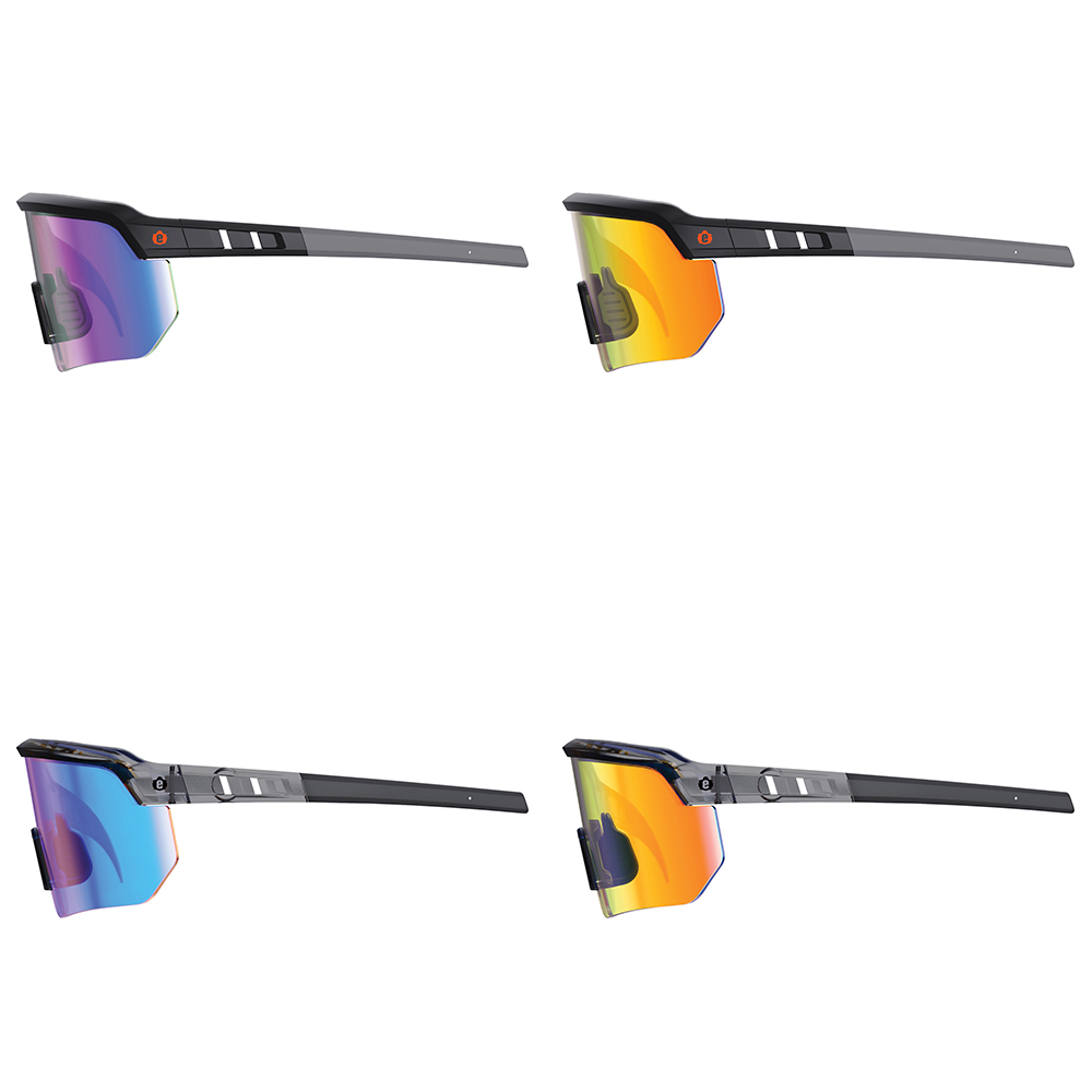 Ergodyne Skullerz AEGIR Sun Safety Glasses with Mirror Lenses from Columbia Safety