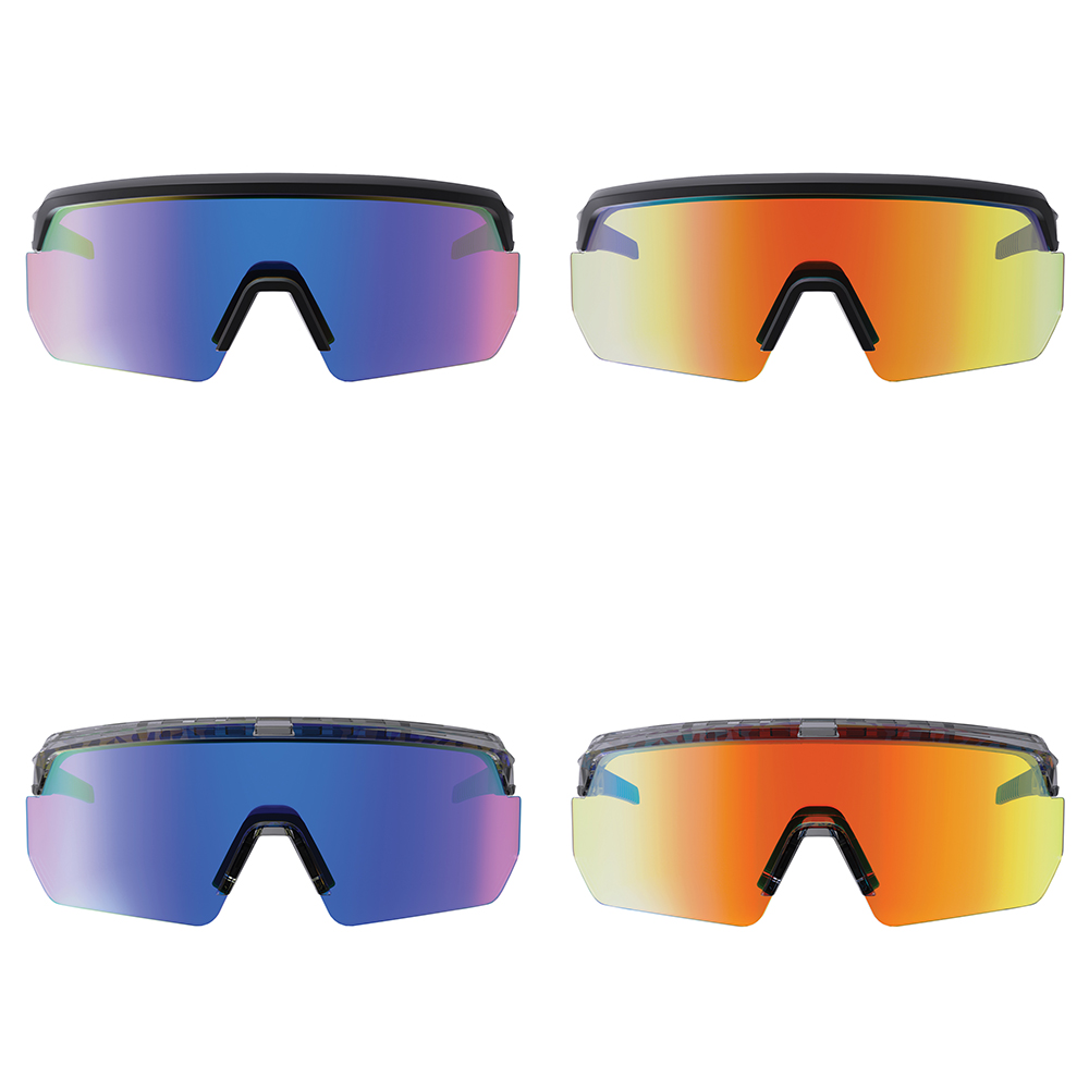 Ergodyne Skullerz AEGIR Anti-Scratch and Enhanced Anti-Fog Sun Safety Glasses with Mirror Lenses from Columbia Safety