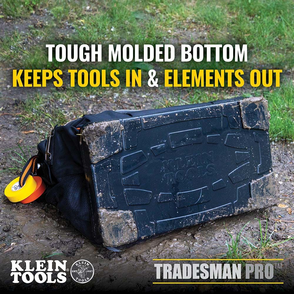 Klein Tools Tradesman Pro Wide-Open Tool Bag from Columbia Safety