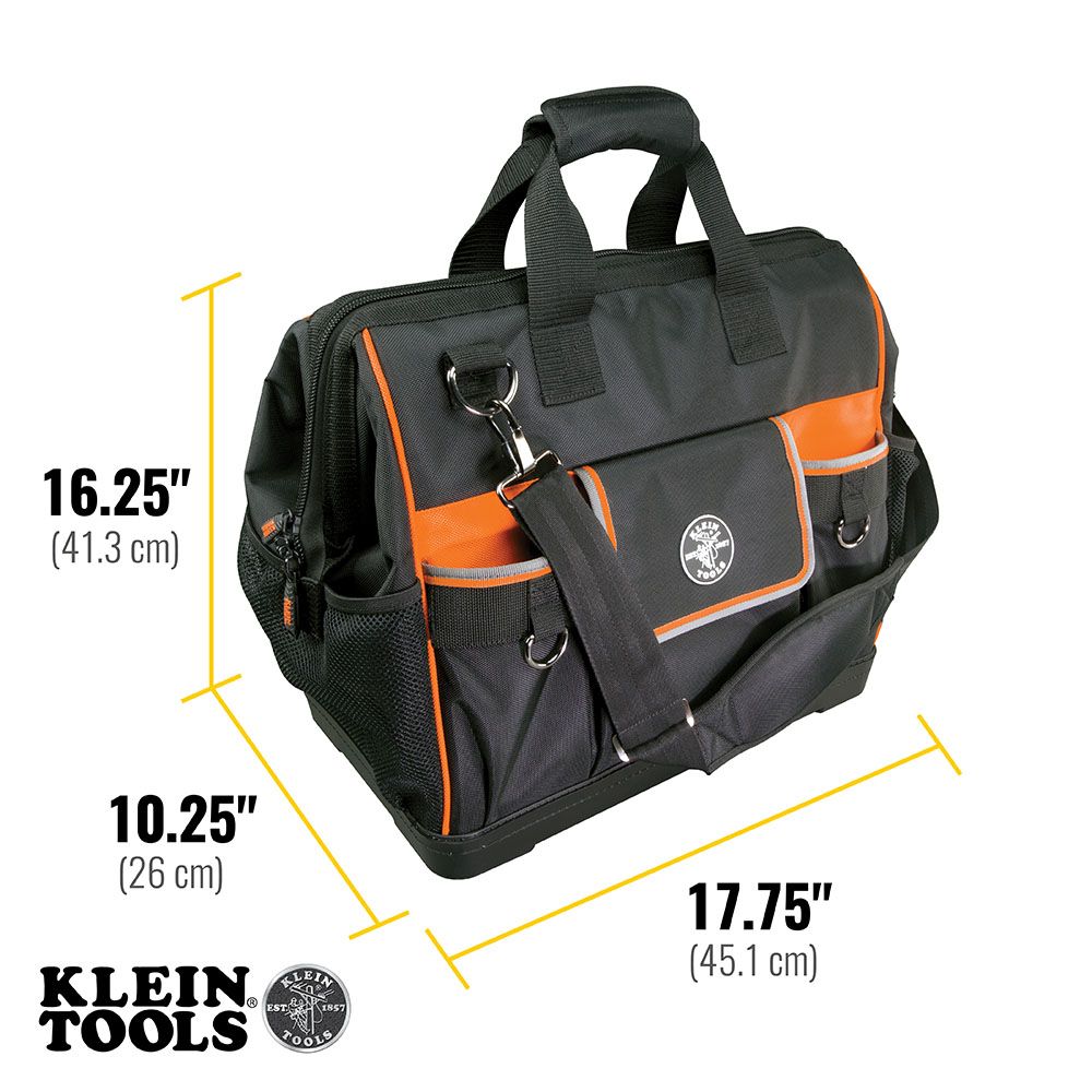 Klein Tools Tradesman Pro Wide-Open Tool Bag from Columbia Safety