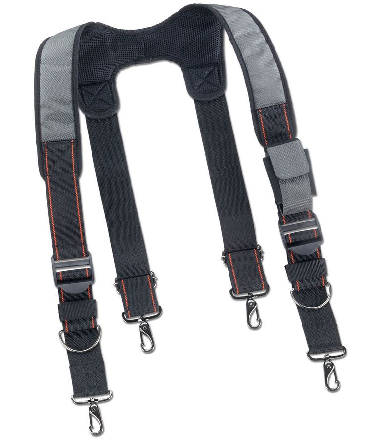 Ergodyne 5560 Arsenal Padded Tool Belt Suspenders from Columbia Safety