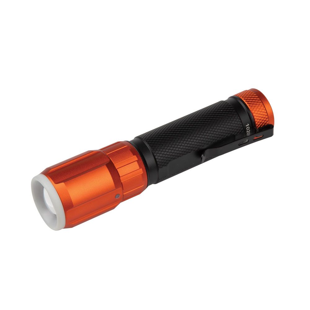 Klein Tools Rechargeable LED Flashlight with Worklight from Columbia Safety