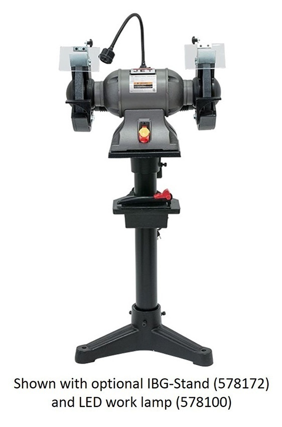 Jet IBG-10 10 Inch Industrial Bench Grinder  from Columbia Safety